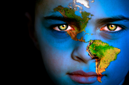 Earth boy - North and South America