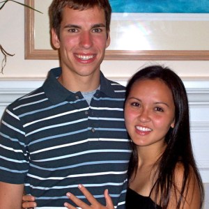 The day he asked me to marry him.